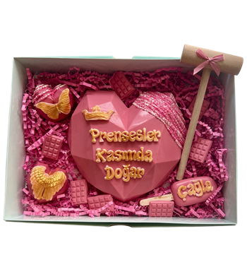 #kırılabilirçikolata  #kişiyeözelhediye  #pinyatakutu