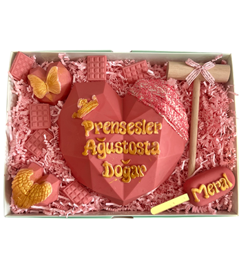 #kırılabilirçikolata  #kişiyeözelhediye  #pinyatakutu
